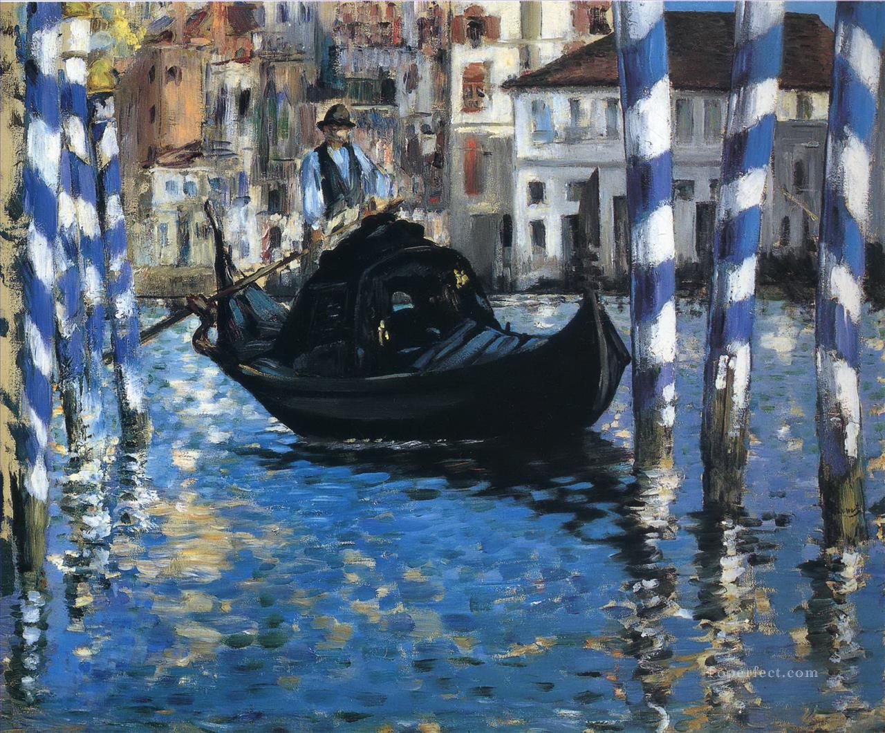ヴェネツィアの大運河 エドゥアール・マネ油絵